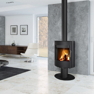 Salamandra a Lenha Romotop Ovalis T03